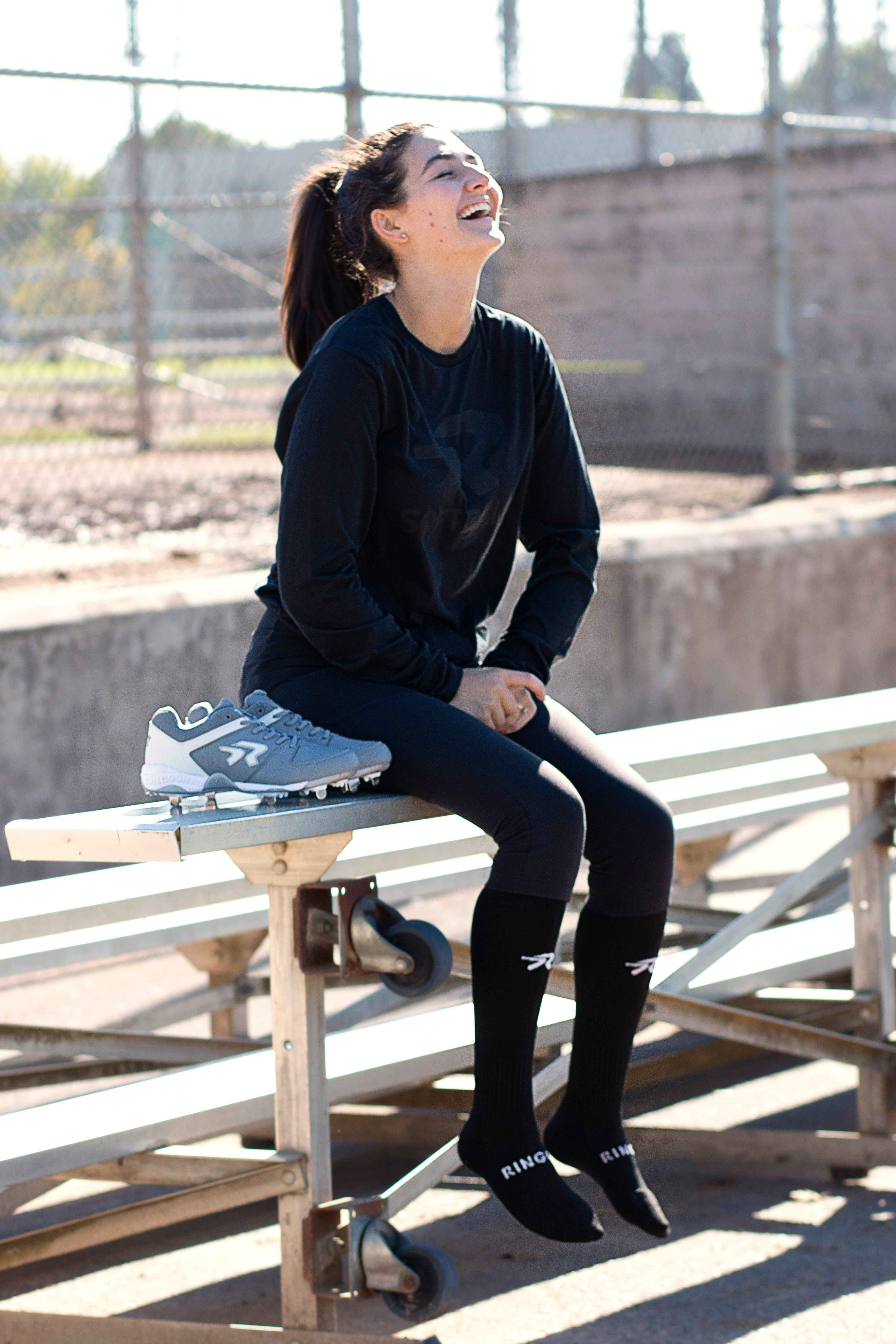 Softball Spikes - Women's Wide Flite with Pitching Toe Run2Day