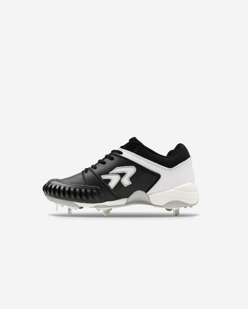 Softball Cleats - Women's Flite Metal with Pitching Toe Run2Day - Black