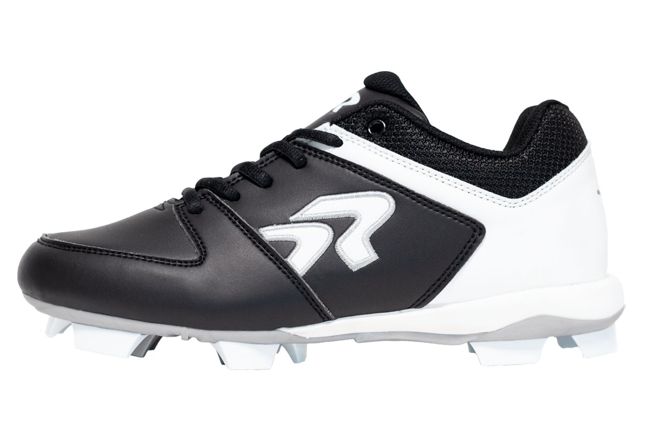 Softball Cleats - Women's Flite Style in Lightweight Design Run2Day - Black